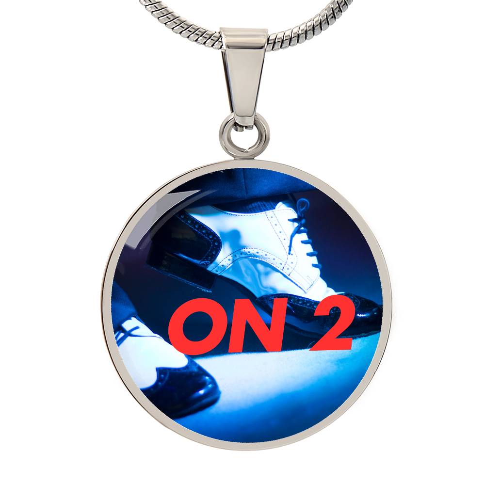 Salsa On 2. Show off your passion for salsa ON 2 with this stunning Salsa Dance Style Necklace.