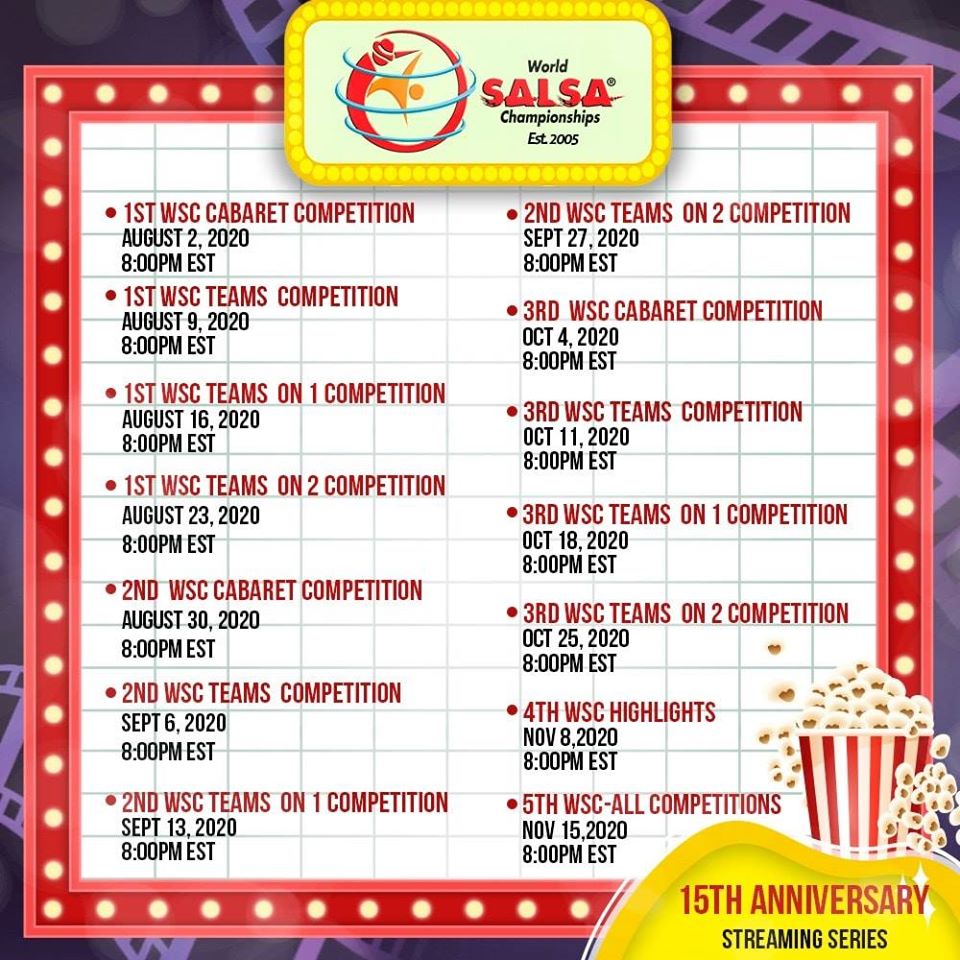 The ESPN World Salsa Championship celebrates its 15th anniversary with the mission of supporting their alumni