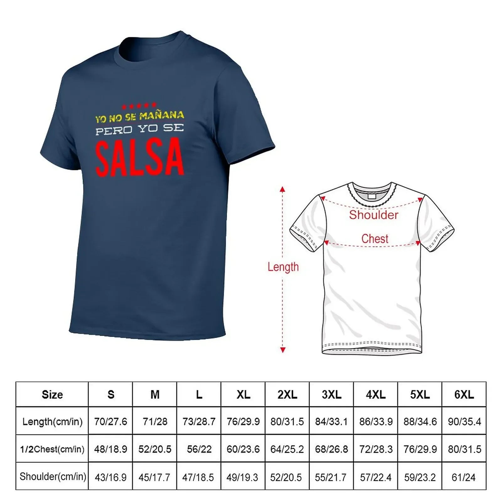 Yo se Salsa - Salsa Dance Gift T-shirt graphics quick drying new edition sublime fitted t shirts for men