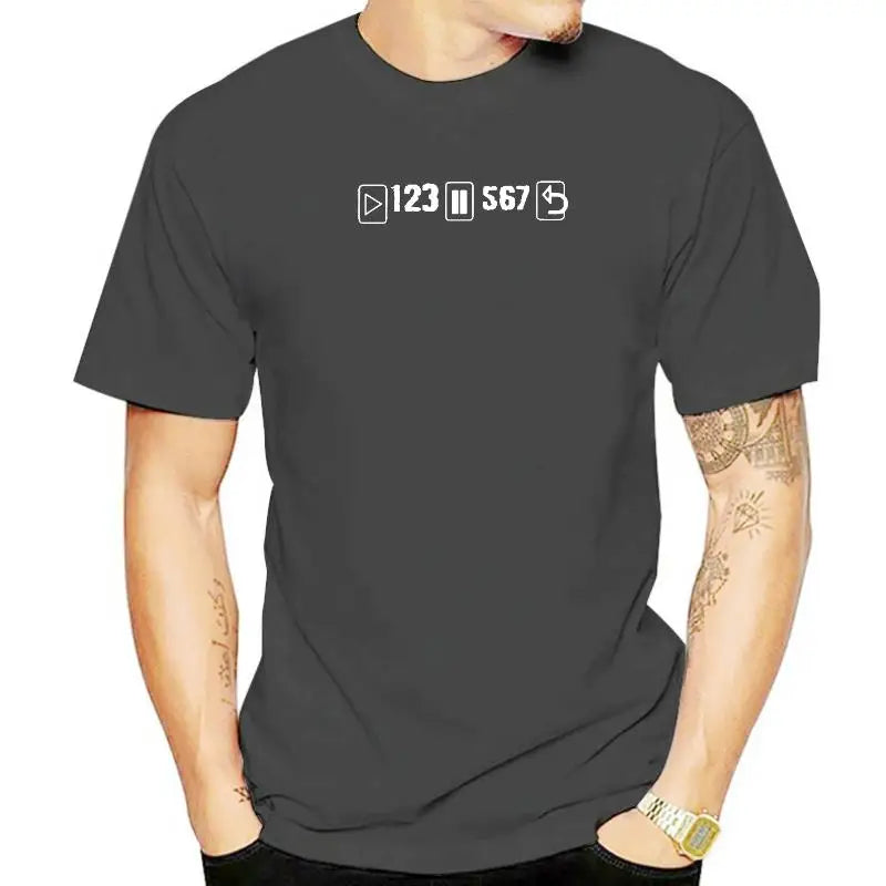 Salsa Counts Graphic T-Shirt Mens Summer Style Fashion Short Sleeves Oversized Streetwear T Shirts