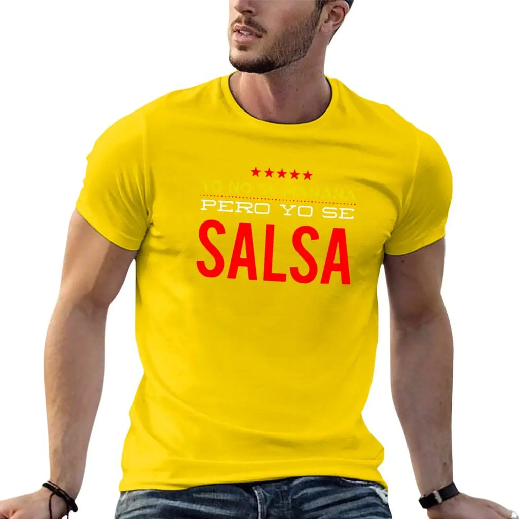 Yo se Salsa - Salsa Dance Gift T-shirt graphics quick drying new edition sublime fitted t shirts for men