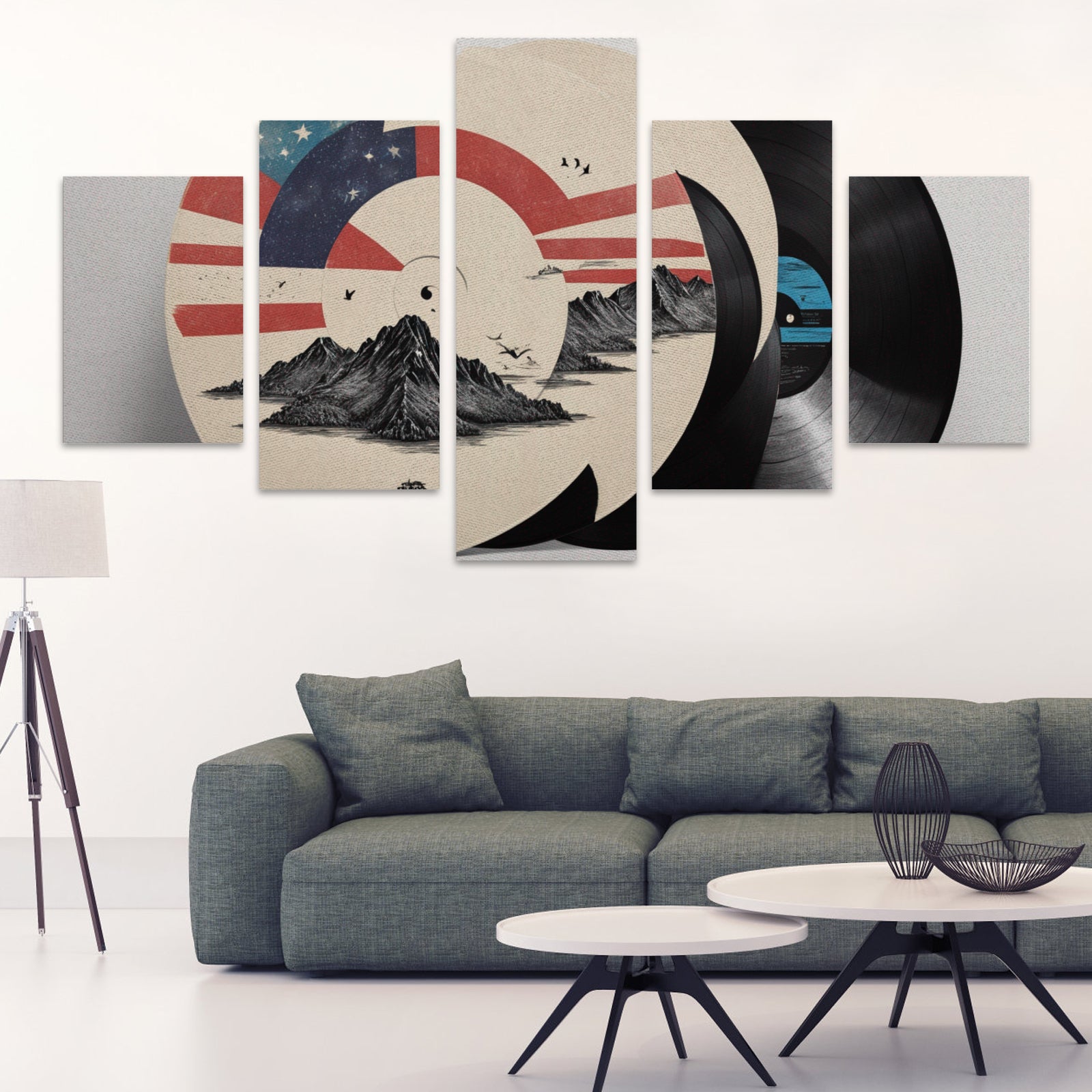 Canvas Wall Art Prints (No Frame) 5-Pieces/Set A - World Salsa Championships