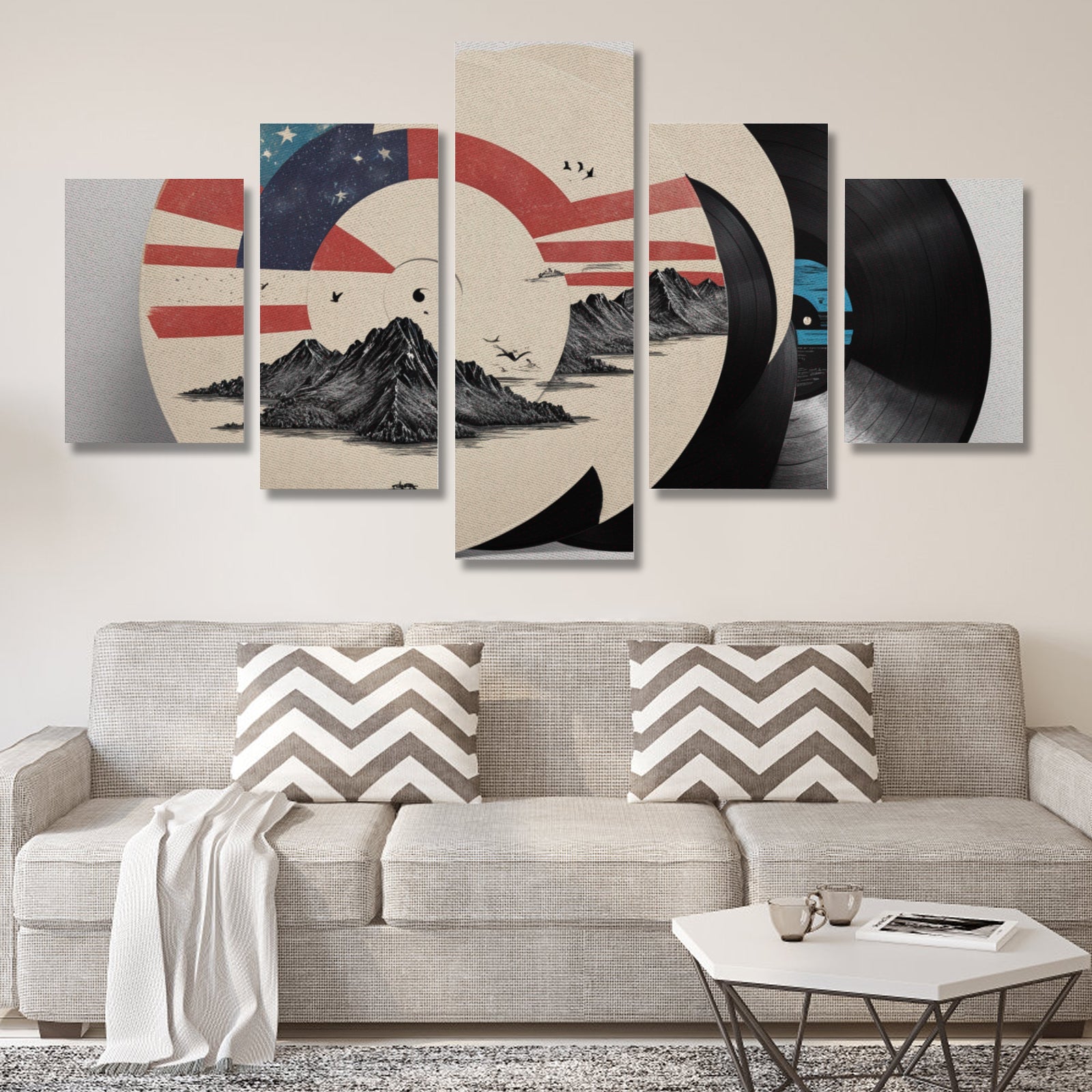 Canvas Wall Art Prints (No Frame) 5-Pieces/Set A - World Salsa Championships
