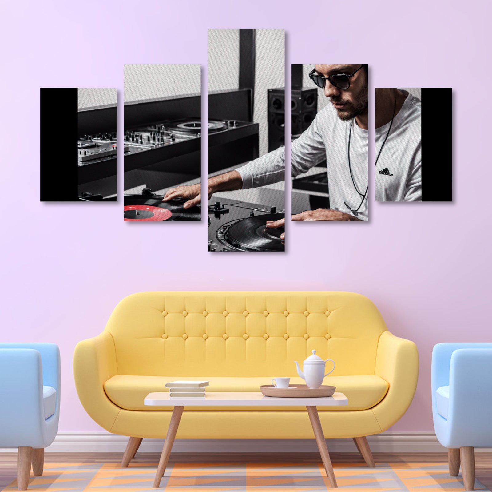 Canvas Wall Art Prints (No Frame) 5-Pieces/Set A - World Salsa Championships