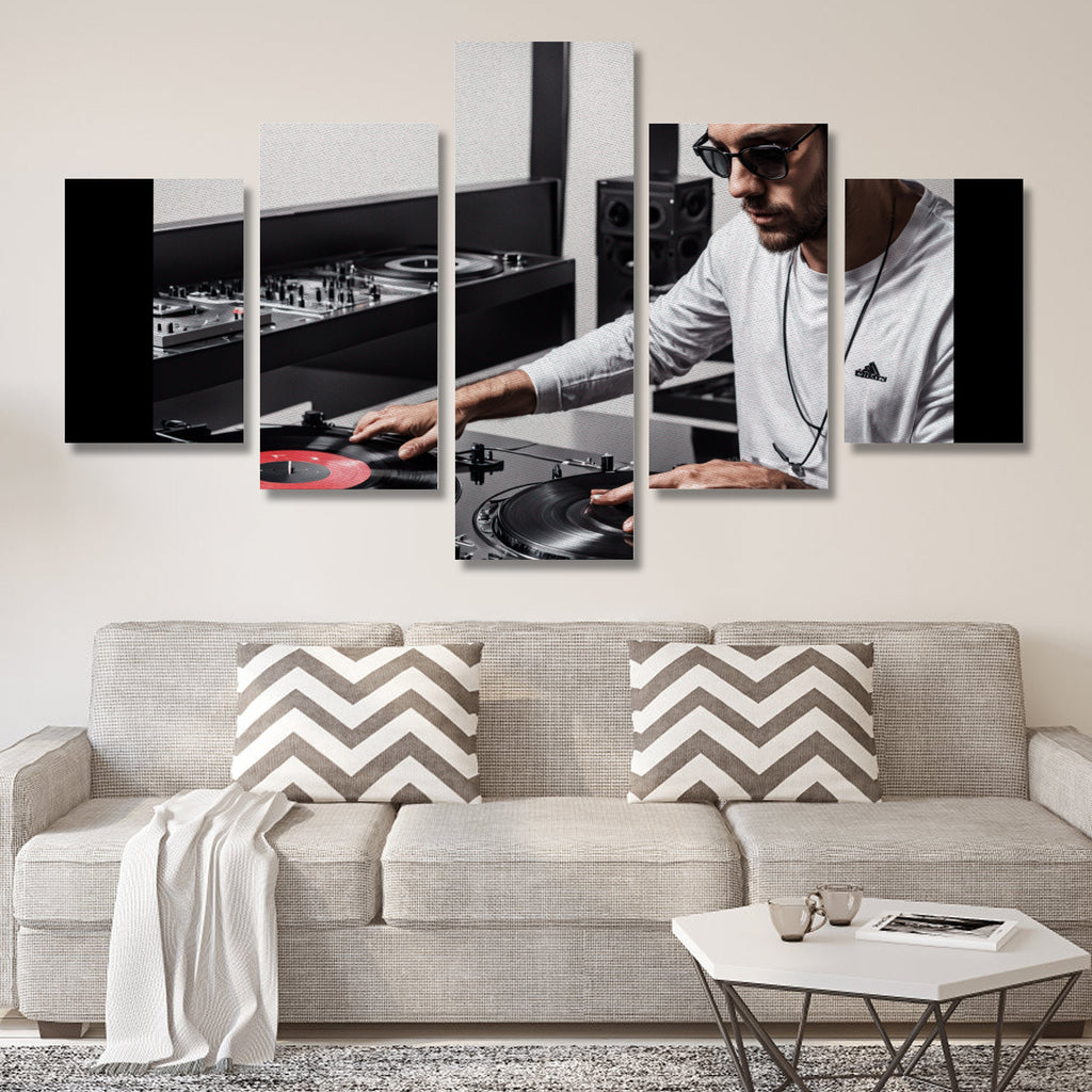Canvas Wall Art Prints (No Frame) 5-Pieces/Set A