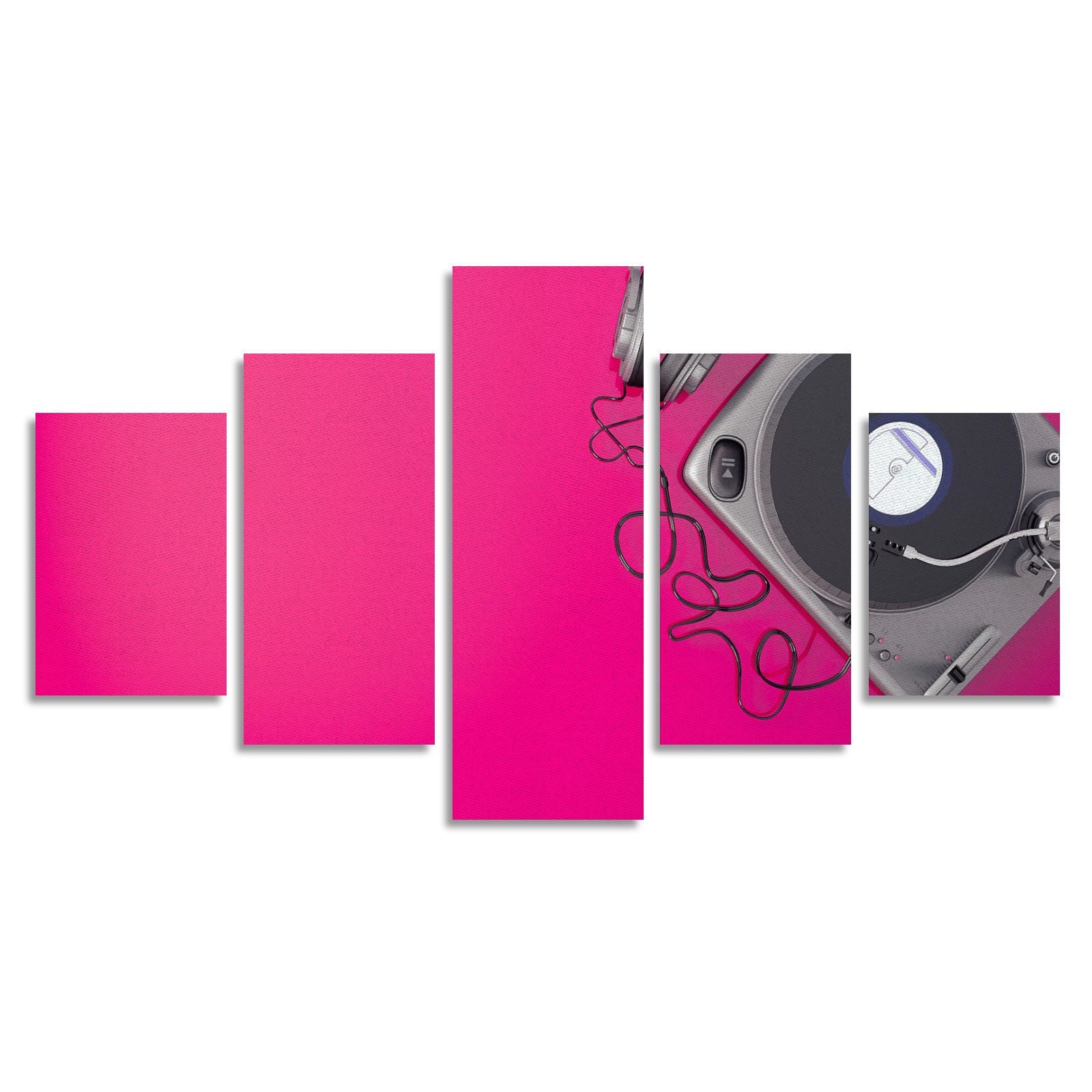 Canvas Wall Art Prints (No Frame) 5-Pieces/Set A