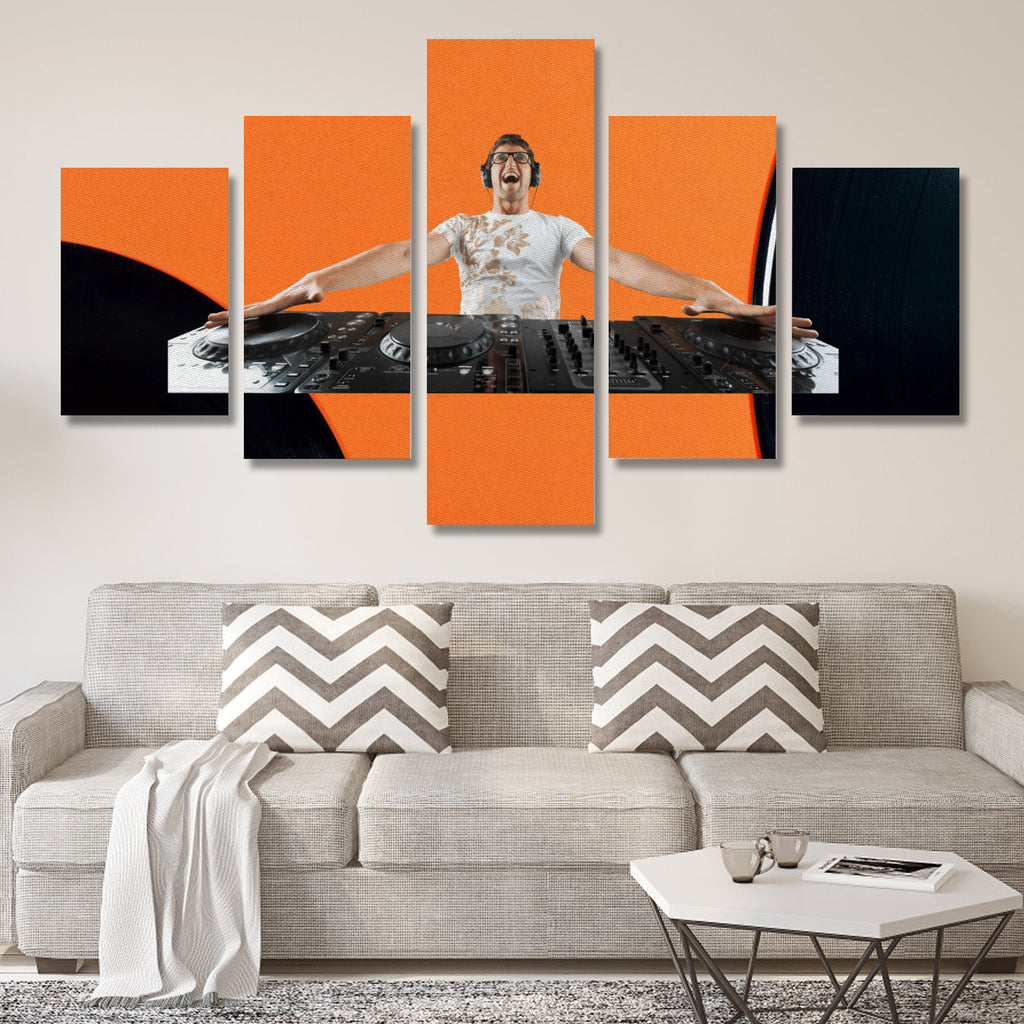Canvas Wall Art Prints (No Frame) 5-Pieces/Set A