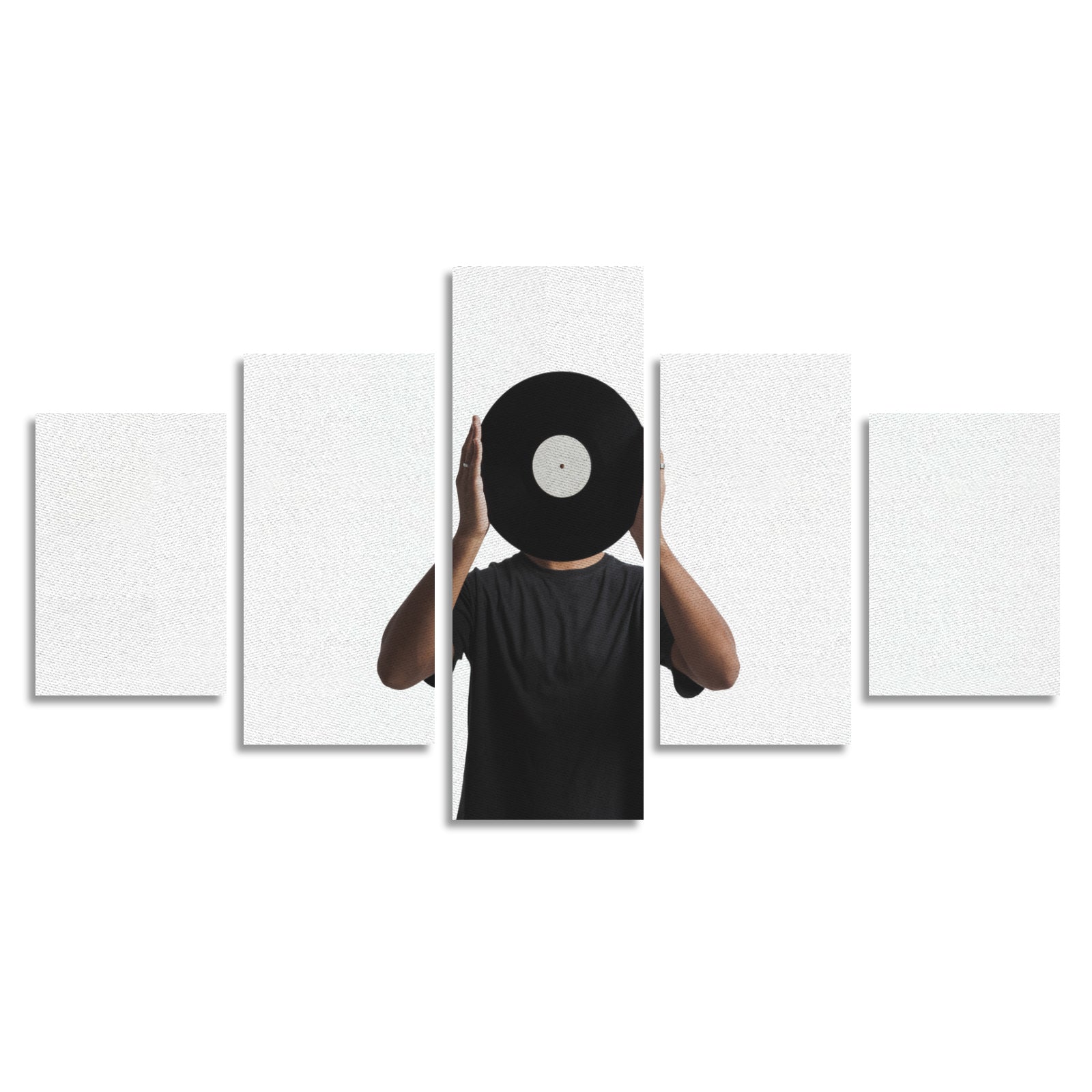 Canvas Wall Art Prints (No Frame) 5-Pieces/Set A