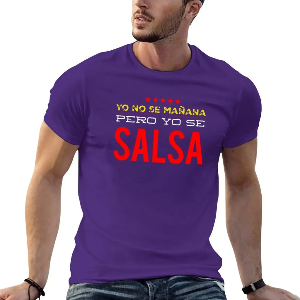 Yo se Salsa - Salsa Dance Gift T-shirt graphics quick drying new edition sublime fitted t shirts for men