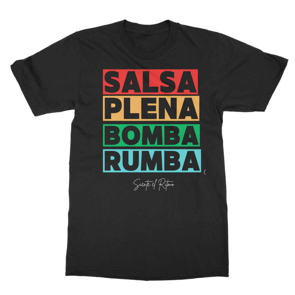 Salsa Bomba Plena Rumba Classic Adult T-Shirt