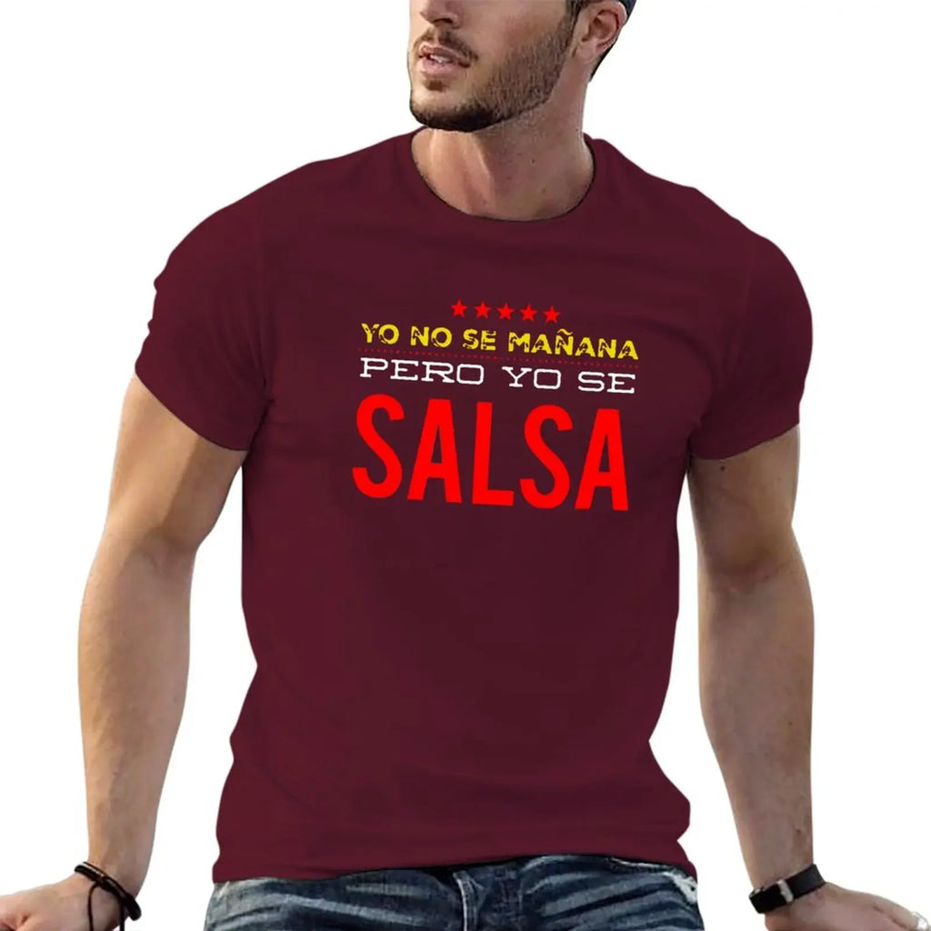 Yo se Salsa - Salsa Dance Gift T-shirt graphics quick drying new edition sublime fitted t shirts for men