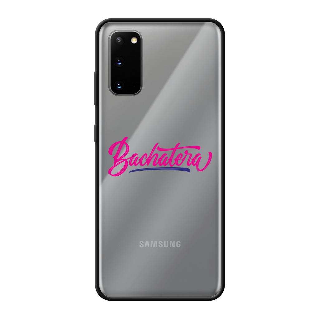 Bachatera Back Printed Black Soft Phone Case