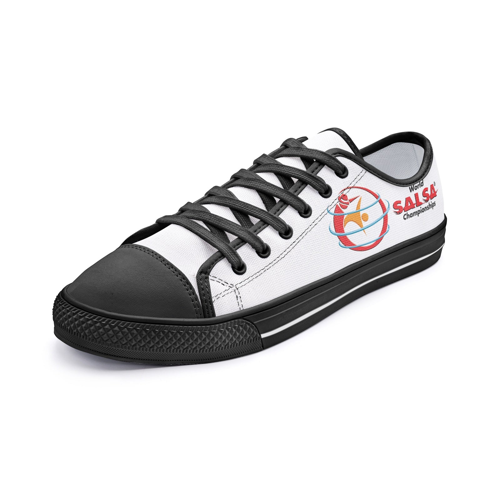 Unisex Low Top Canvas Shoes - World Salsa Championships