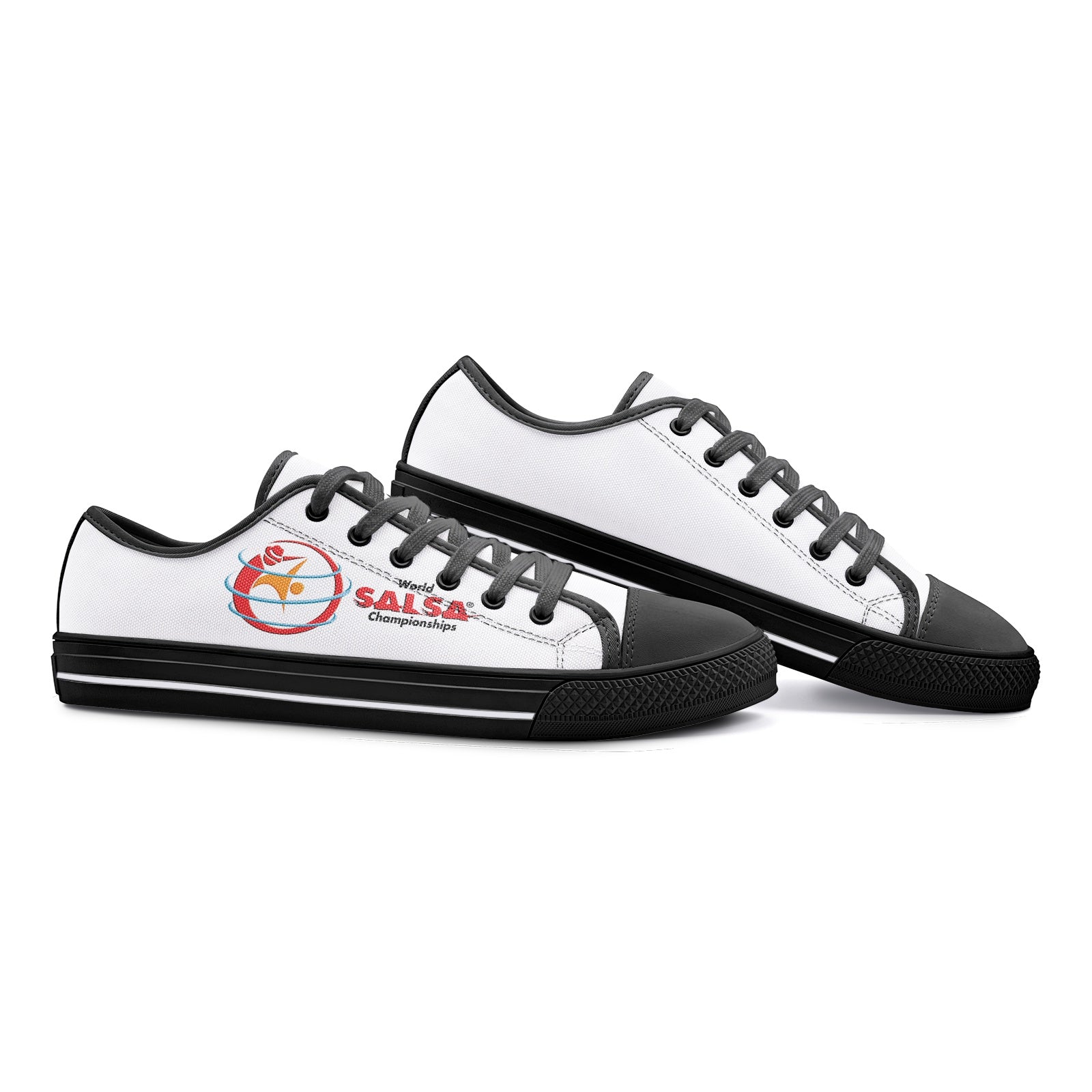Unisex Low Top Canvas Shoes - World Salsa Championships