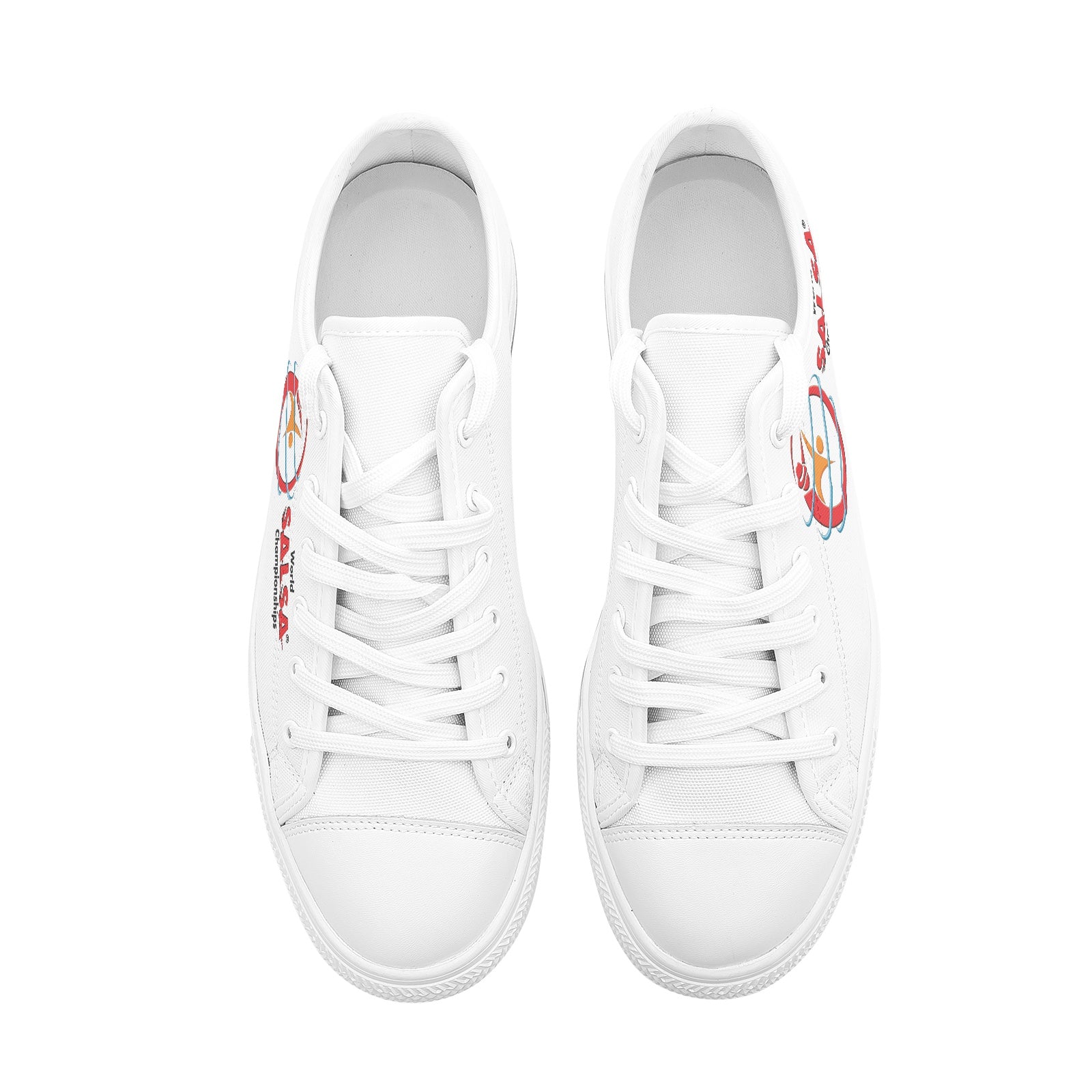 Unisex Low Top Canvas Shoes - World Salsa Championships