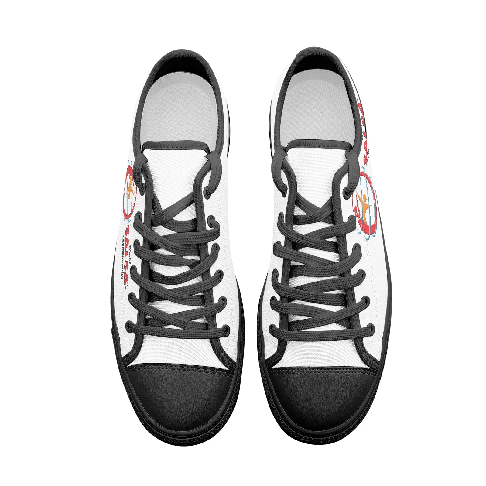 Unisex Low Top Canvas Shoes - World Salsa Championships