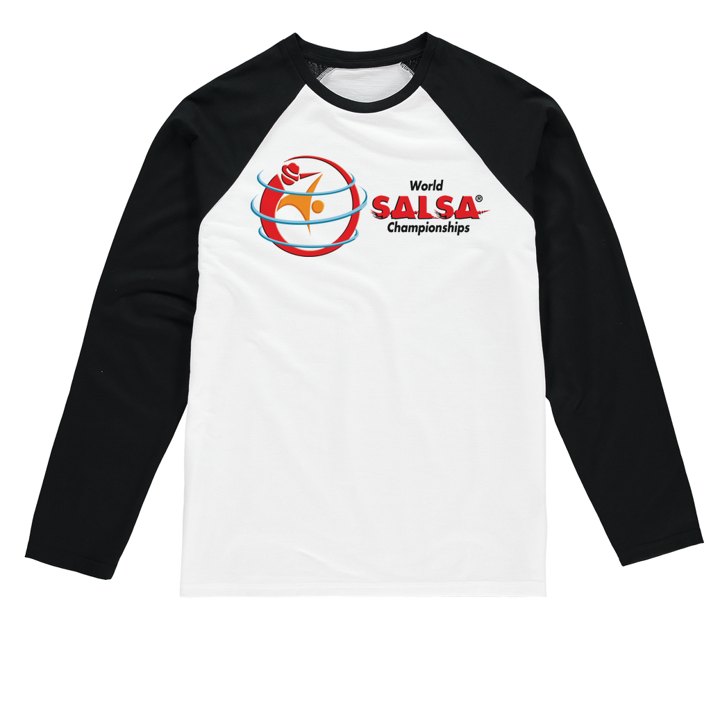 WSC Collection Sublimation Baseball Long Sleeve T-Shirt - World Salsa Championships
