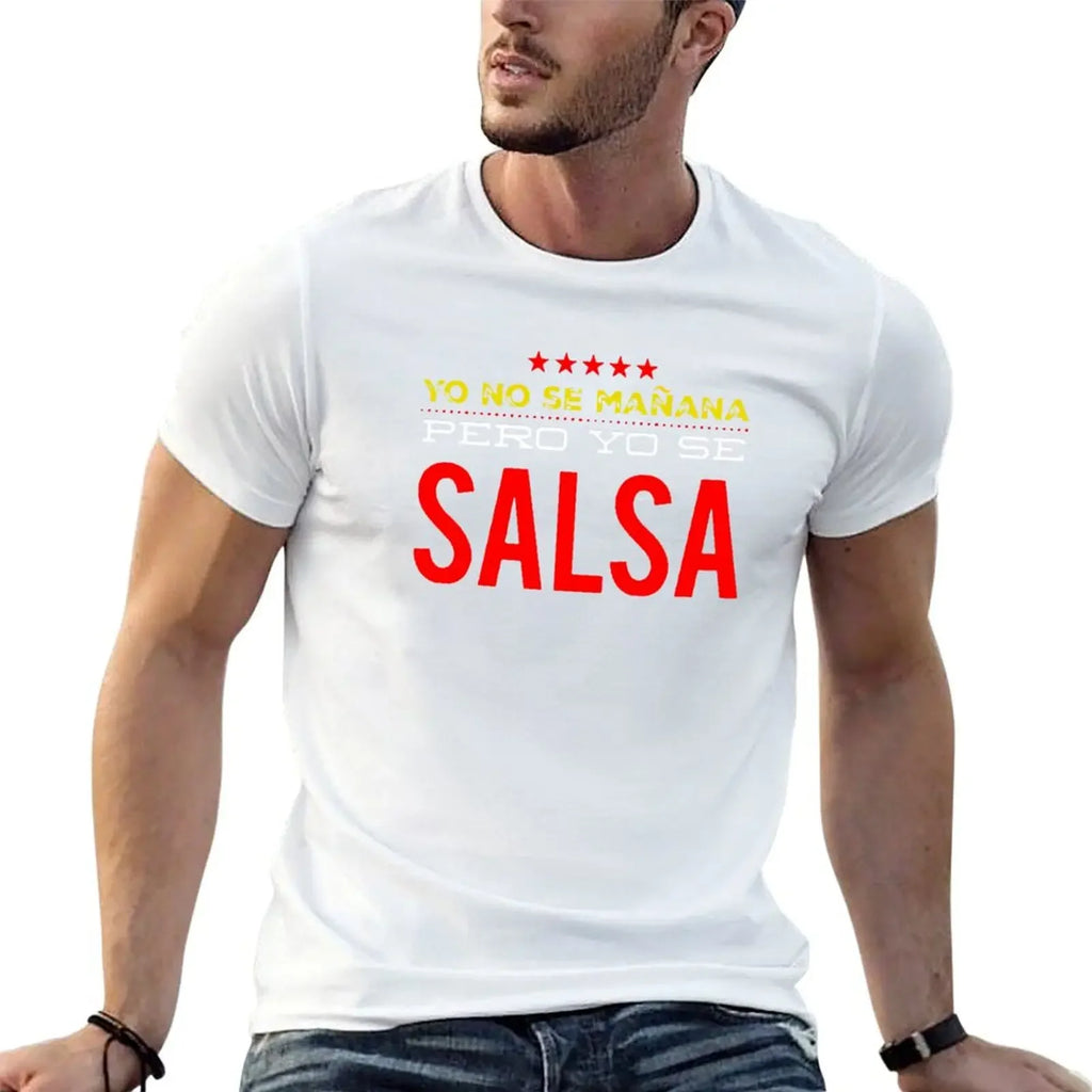 Yo se Salsa - Salsa Dance Gift T-shirt graphics quick drying new edition sublime fitted t shirts for men