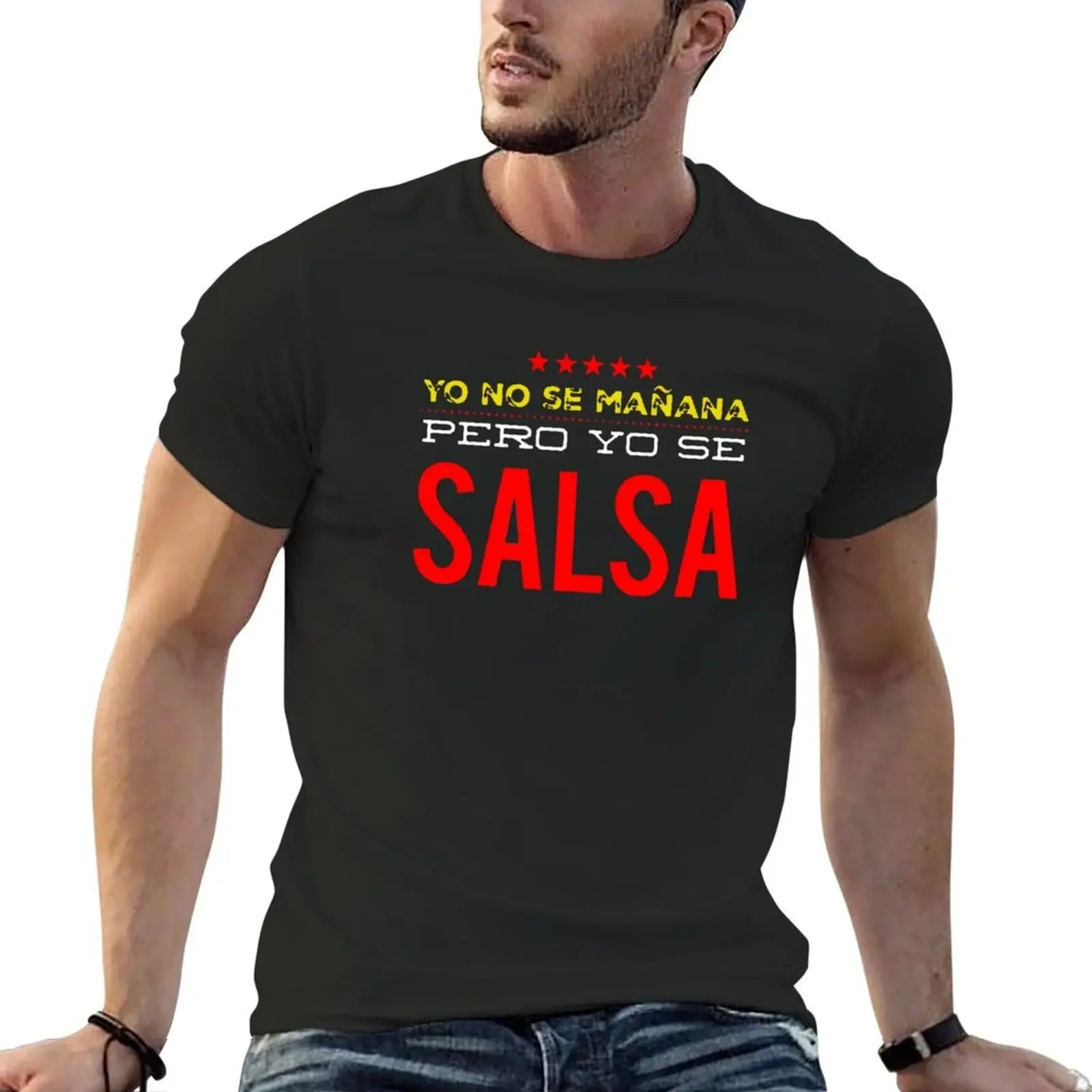 Yo se Salsa - Salsa Dance Gift T-shirt graphics quick drying new edition sublime fitted t shirts for men