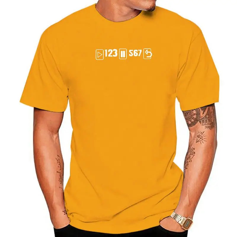 Salsa Counts Graphic T-Shirt Mens Summer Style Fashion Short Sleeves Oversized Streetwear T Shirts