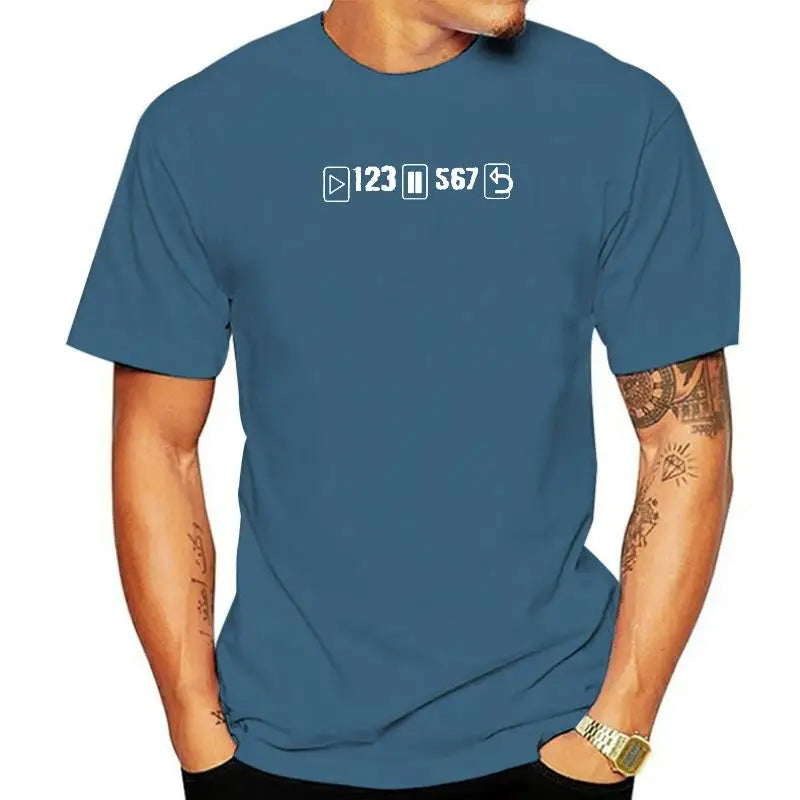 Salsa Counts Graphic T-Shirt Mens Summer Style Fashion Short Sleeves Oversized Streetwear T Shirts