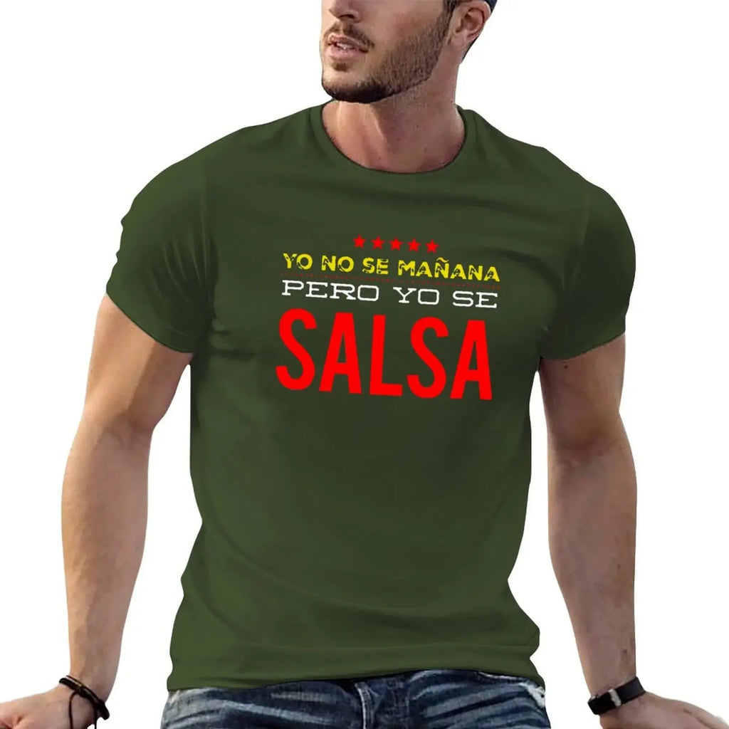 Yo se Salsa - Salsa Dance Gift T-shirt graphics quick drying new edition sublime fitted t shirts for men
