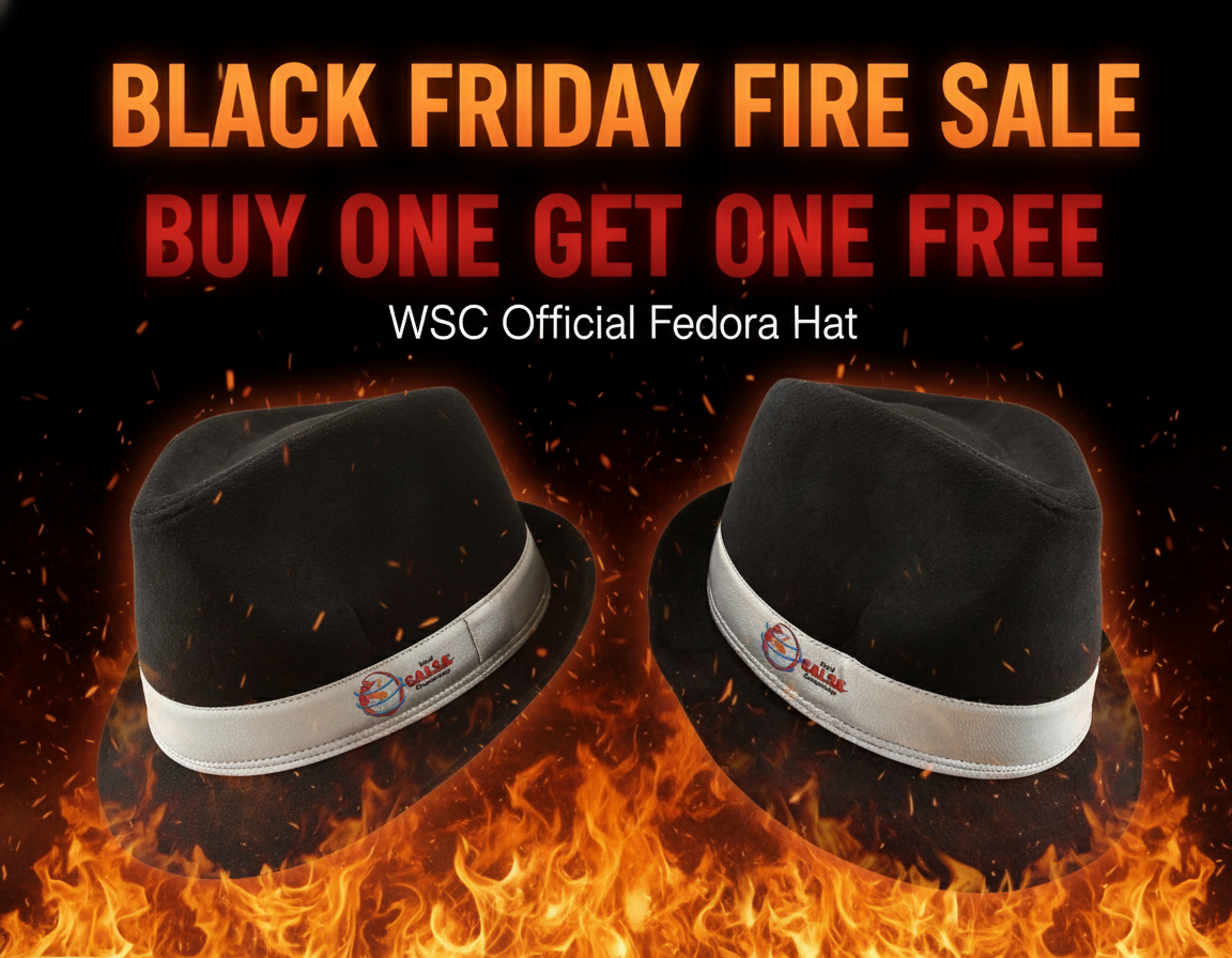 World Salsa Championship Official Fedora Hat World Salsa Championships