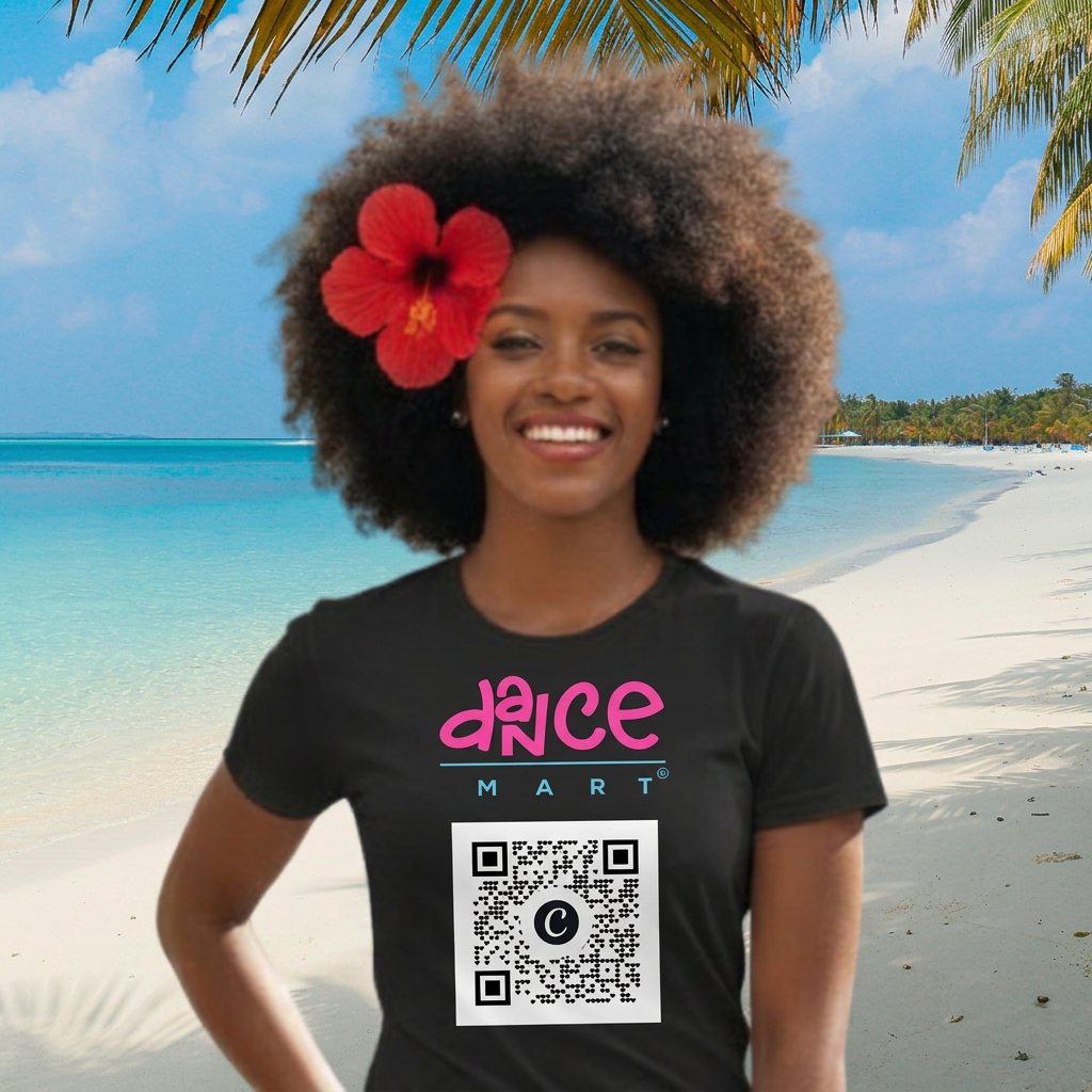 Scan and Dance Unisex Short Sleeve Crew Neck Cotton Jersey T-Shirt Printy6