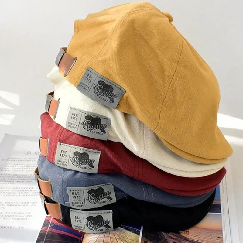 Dance in Style: New Retro Cotton Peaky Blinders Caps for Salseros and Bachateros!
