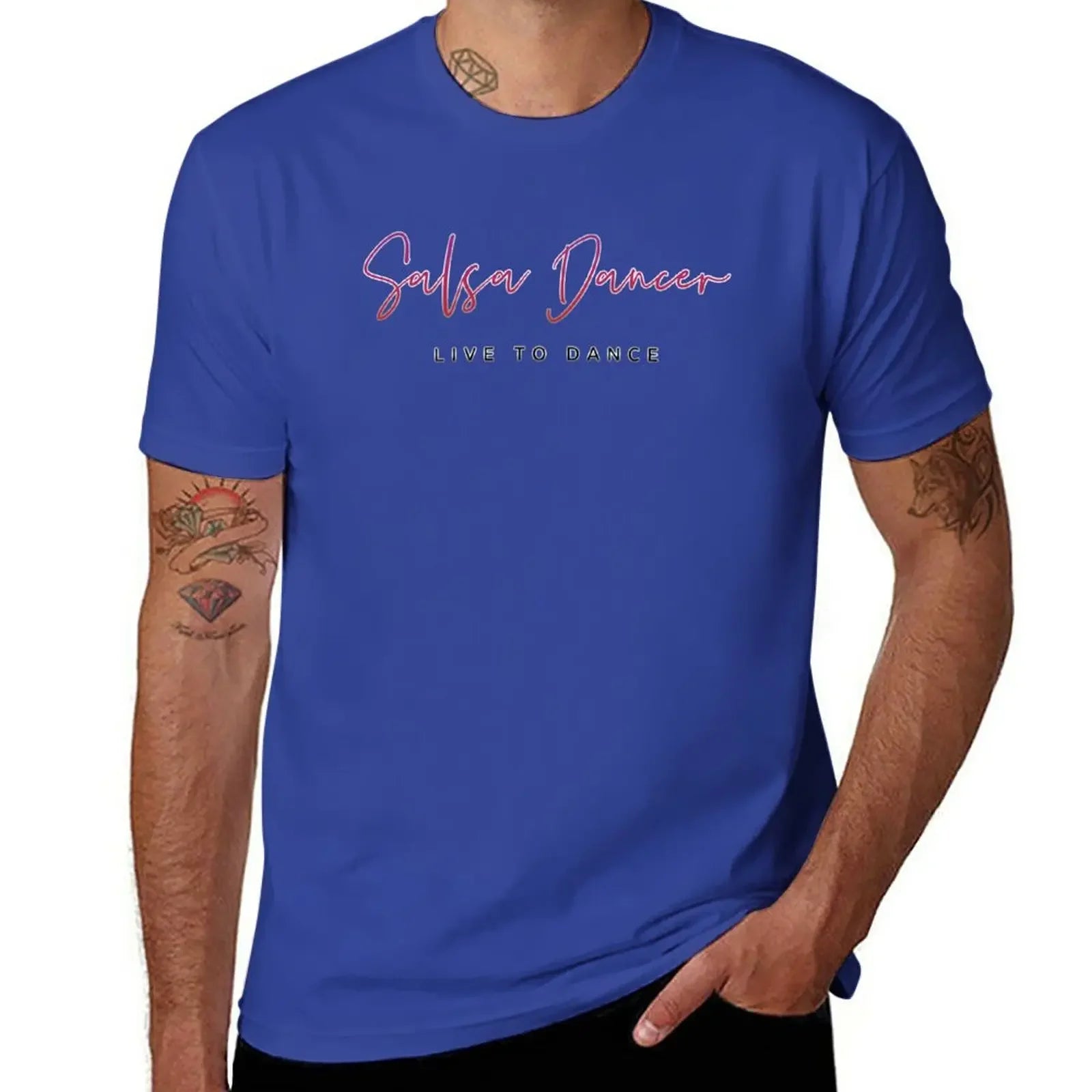 Salsa Dancer - Live To Dance T-Shirt oversized blacks t shirt for men