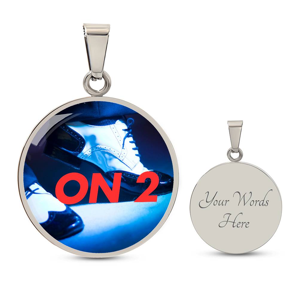 Salsa On 2. Show off your passion for salsa  ON 2 with this stunning Salsa Dance Style Necklace. - World Salsa Championships