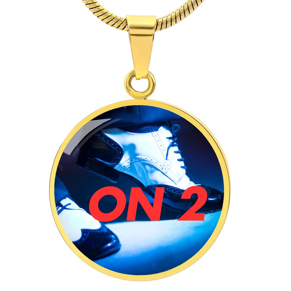 Salsa On 2. Show off your passion for salsa  ON 2 with this stunning Salsa Dance Style Necklace.