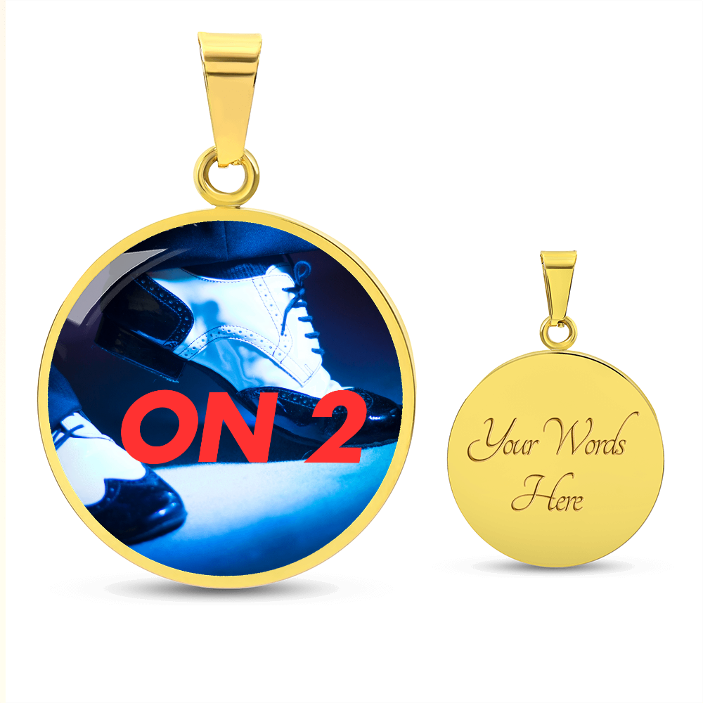 Salsa On 2. Show off your passion for salsa  ON 2 with this stunning Salsa Dance Style Necklace.