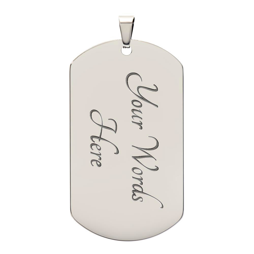 Scan and Dance Dog Tag ShineOn Fulfillment