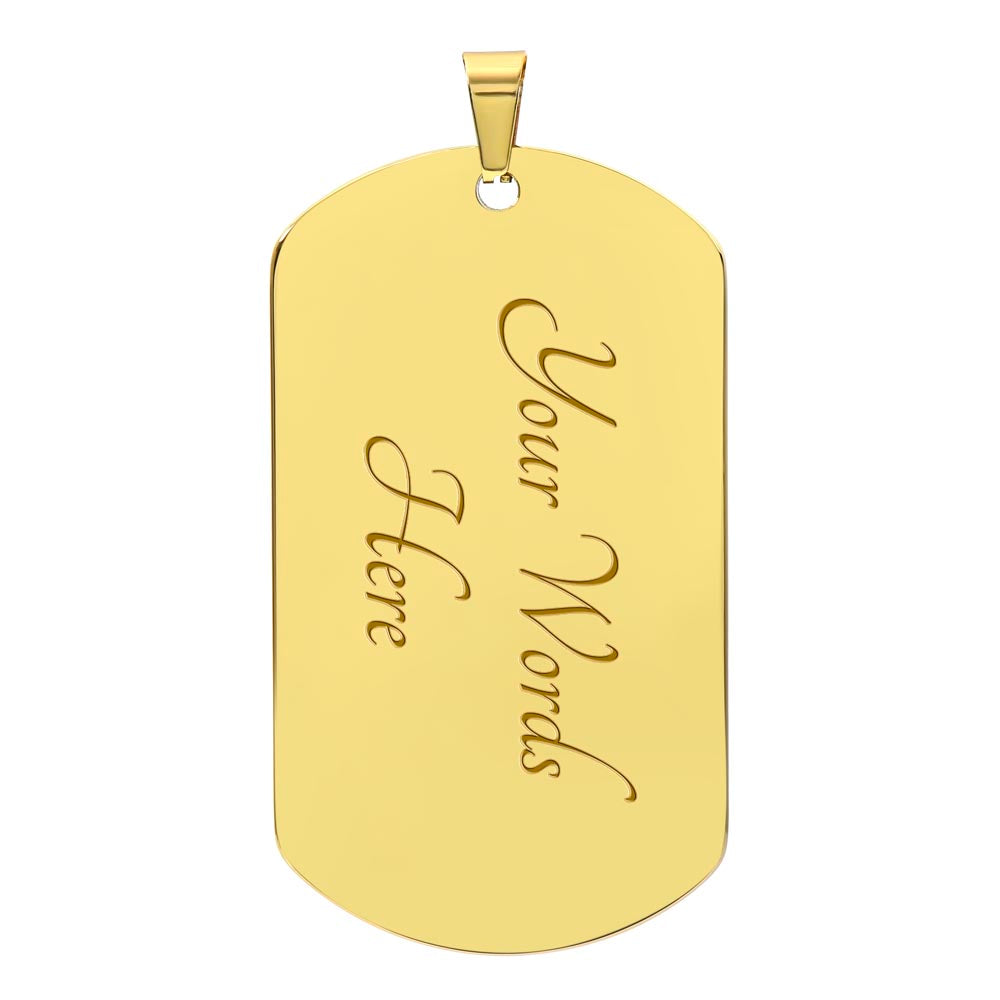 Pitorro de Coco Dogtag