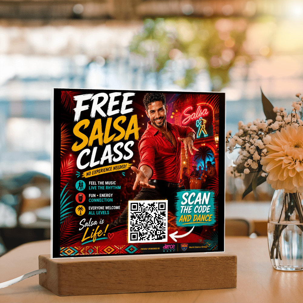 Free Salsa Class ShineOn Fulfillment
