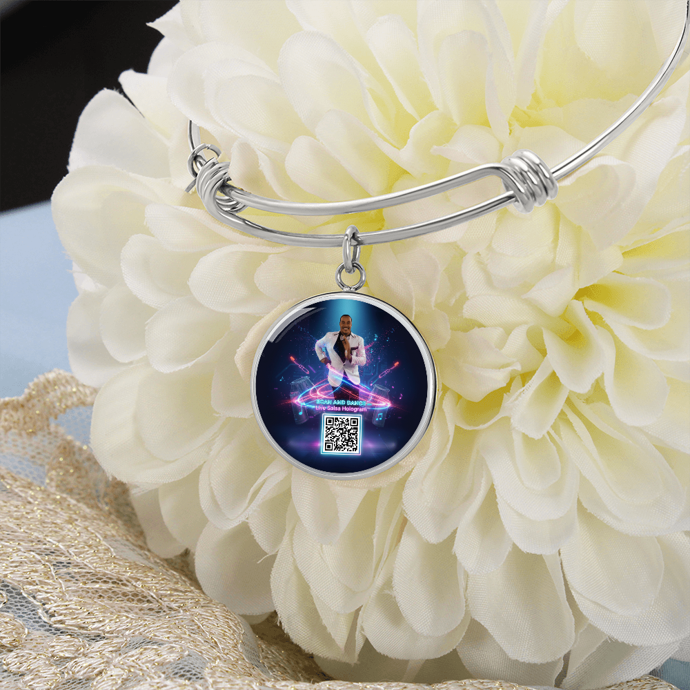 ✨ Ritmo Vivo Interactive Merch™ — Scan it — your salsa dancer comes alive in hologram. ShineOn Fulfillment