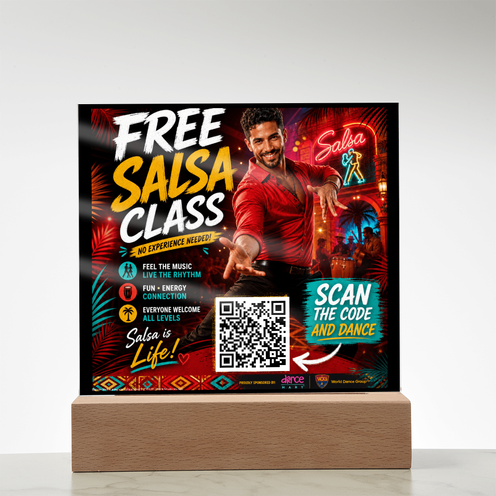 Free Salsa Class ShineOn Fulfillment