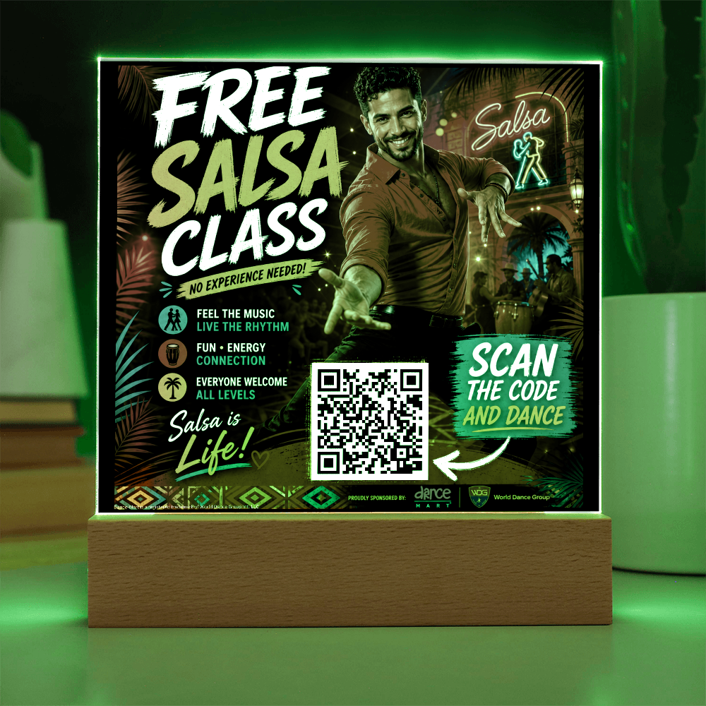 Free Salsa Class ShineOn Fulfillment