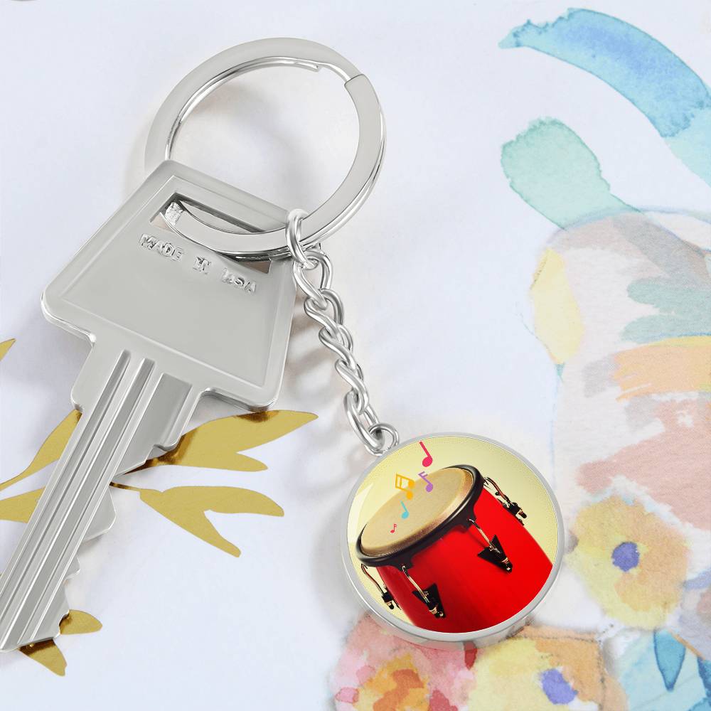 Conga drum Keychain