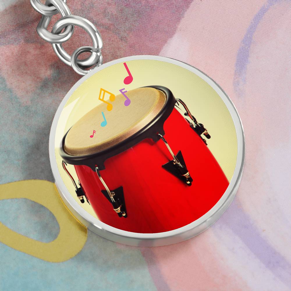 Conga drum Keychain