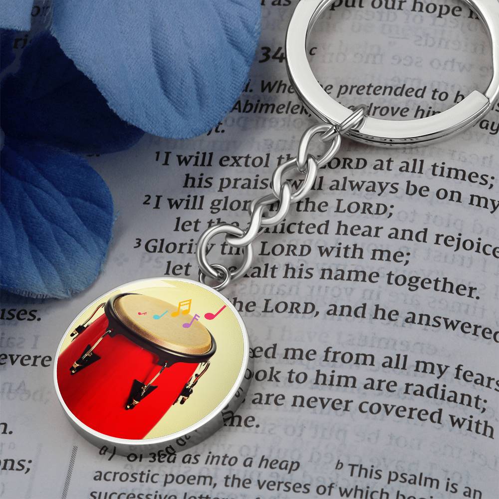 Conga drum Keychain