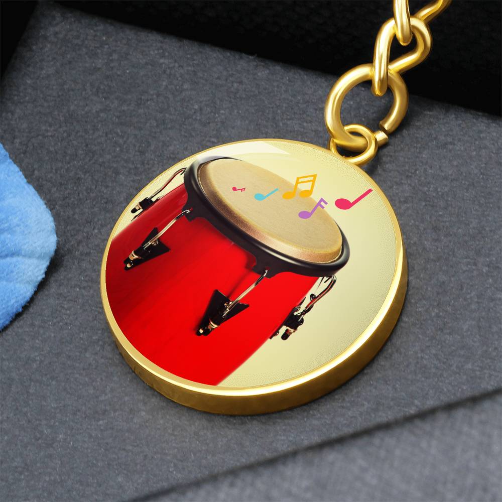 Conga drum Keychain
