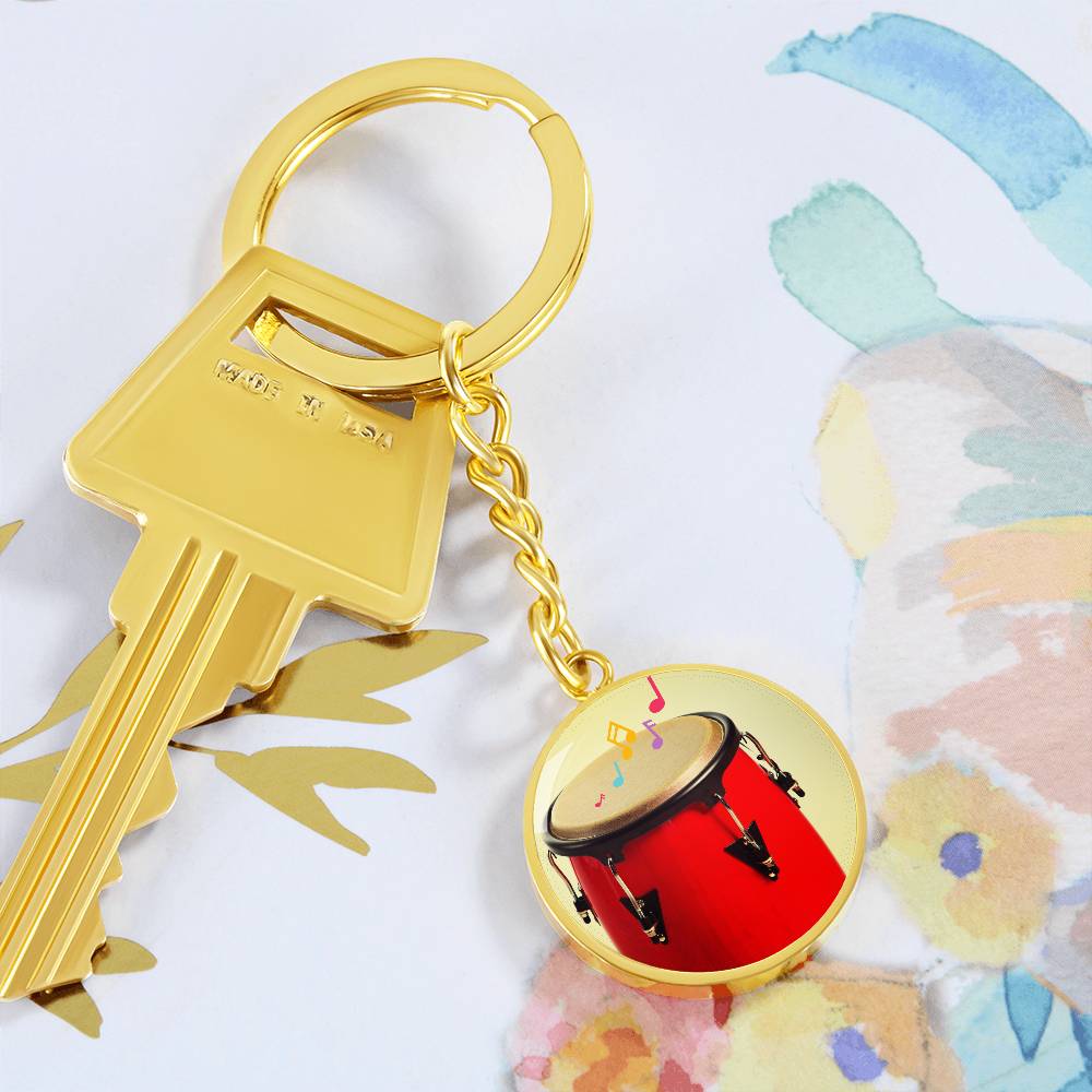 Conga drum Keychain