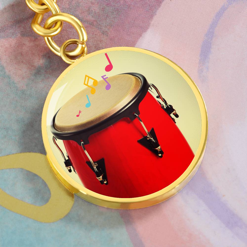 Conga drum Keychain