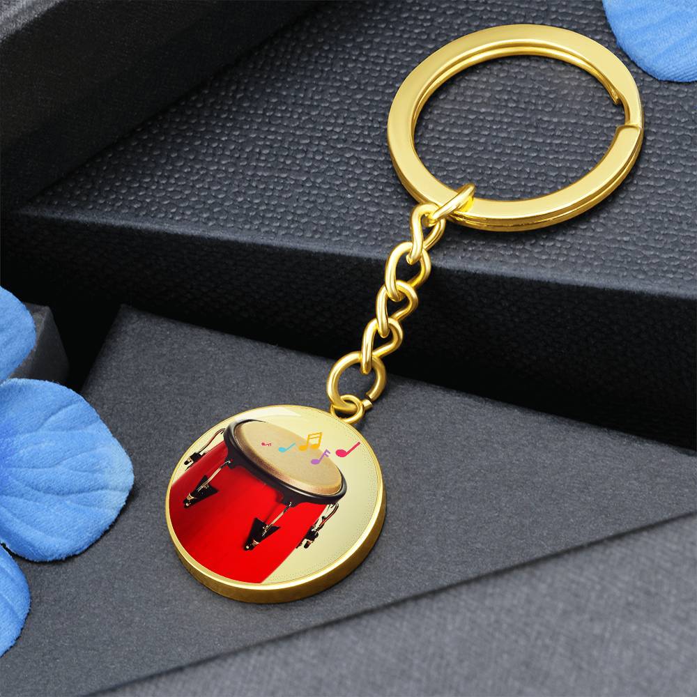 Conga drum Keychain