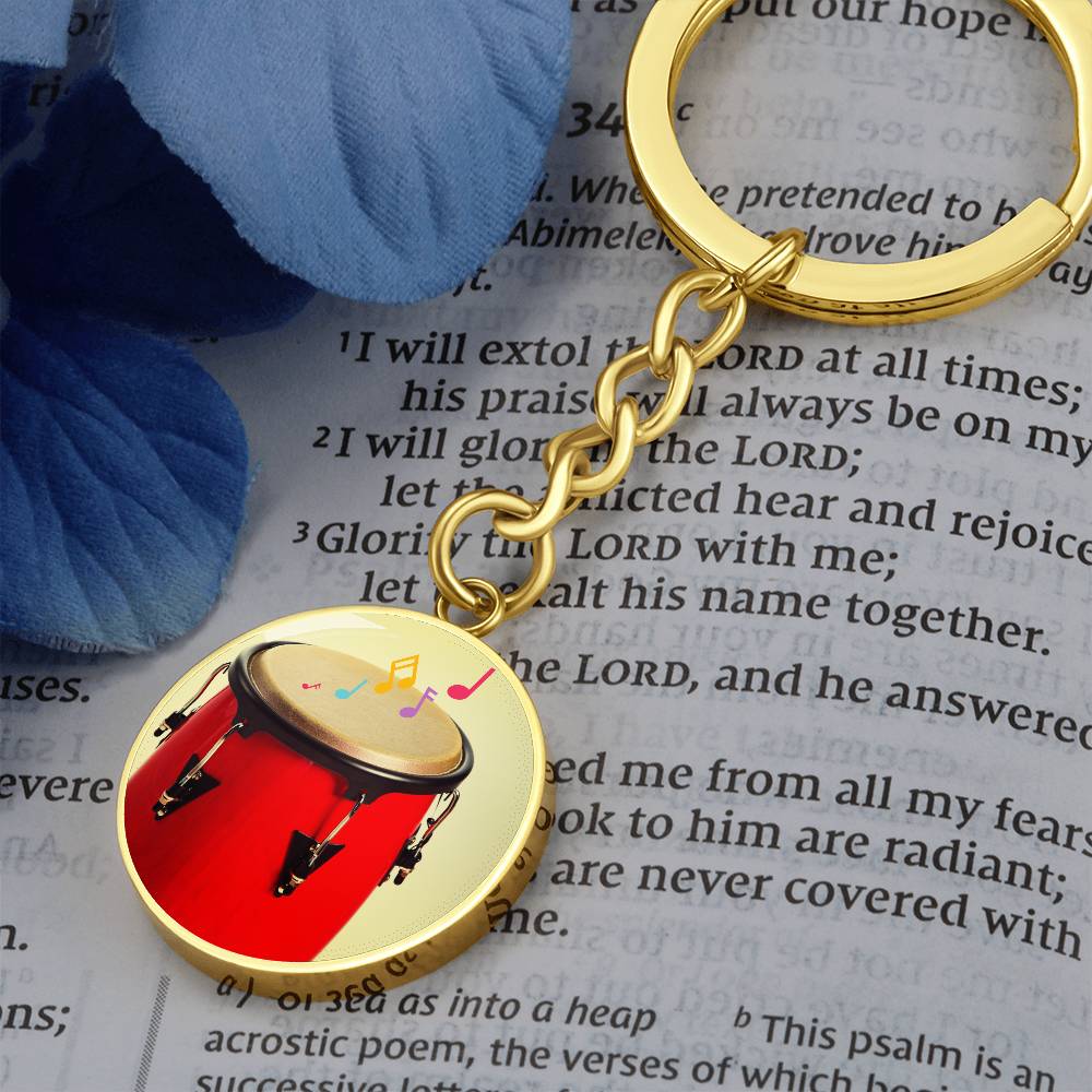 Conga drum Keychain