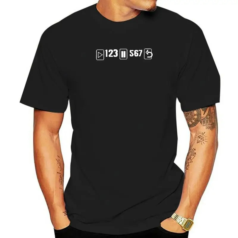 Salsa Counts Graphic T-Shirt Mens Summer Style Fashion Short Sleeves Oversized Streetwear T Shirts