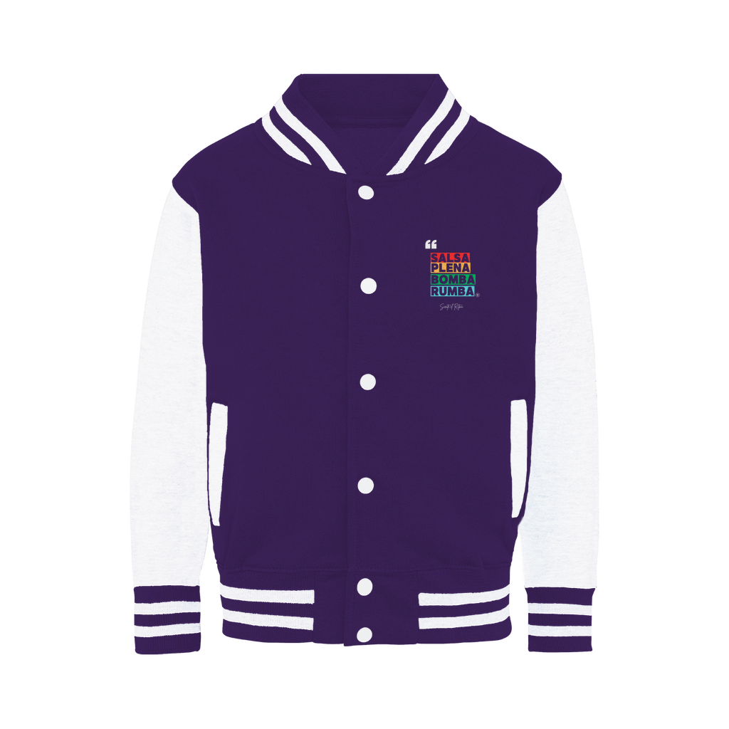 Salsa Bomba Plena Rumba Varsity Jacket