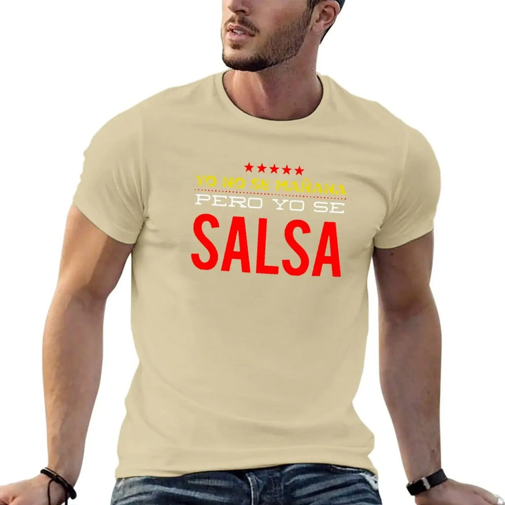 Yo se Salsa - Salsa Dance Gift T-shirt graphics quick drying new edition sublime fitted t shirts for men